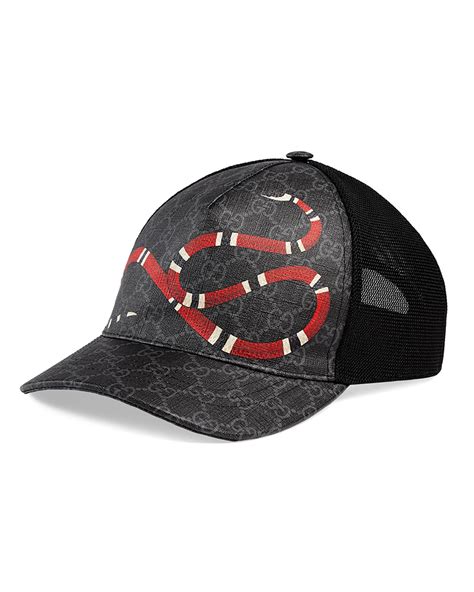 gucci snakeskin cap|Gucci hat snake print.